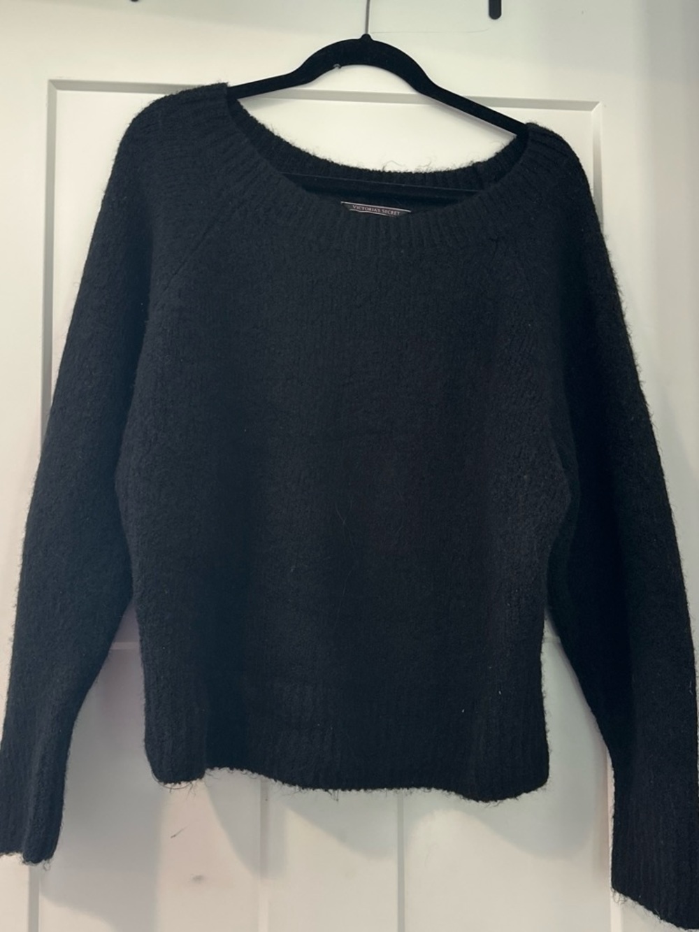 Victoria's Secret Black Crewneck Sweater